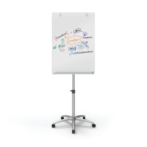 Nobo Glass Mobile Easel 1903949 NB41971 Buy online at Office 5Star or contact us Tel 01594 810081 for assistance