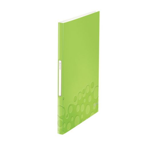 Leitz WOW Display Book A4 Polypropylene 40 Pockets Green Metallic