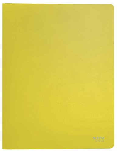 Leitz Recycle Display Book 20 Pockets Yellow 46760015