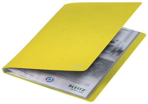 41199AC - Leitz Recycle Display Book 20 Pockets Yellow 46760015