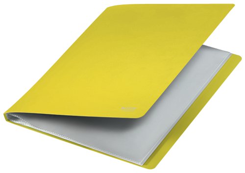 Leitz Recycle Display Book 20 Pocket A4 Yellow (Pack of 10) 46760015