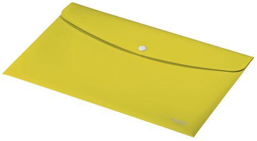Leitz Recycle Document Wallet Plastic A4 Yellow (Pack of 10) 46780015