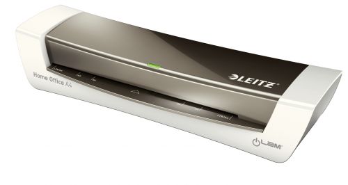 22404ES | Stylish A4 laminator in compact design with WOW colours. Just 3 minutes warm-up time. Suitable for 80-125 microns.