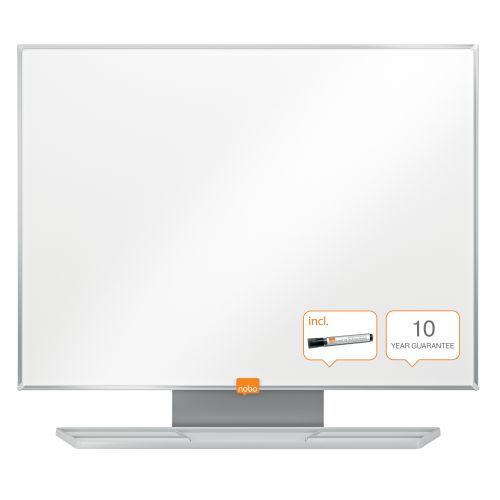 Nobo Essence Standard Format Melamine Whiteboard 600x450mm 1915269