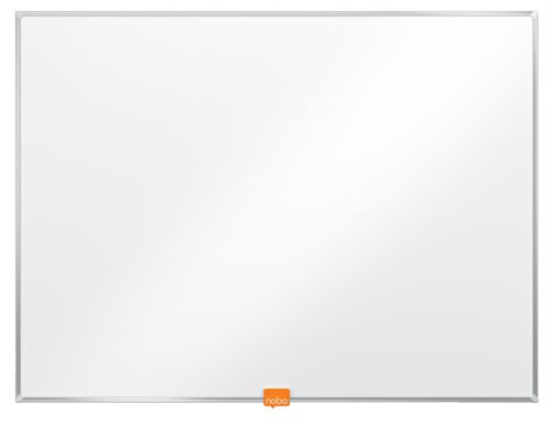 Melamine non magnetic whiteboard with an anodised aluminum trim. Fixed by a through corner wall mounting and supplied with a whiteboard pen tray. The melamine whiteboard surface delivers a good level of erasability for light use.Size: 600x450mm.