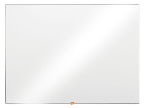 Nobo Classic Whiteboard Melamine Surface Non-magnetic Aluminium Trim W1200xH900mm White Ref 1905203 ACCO Brands