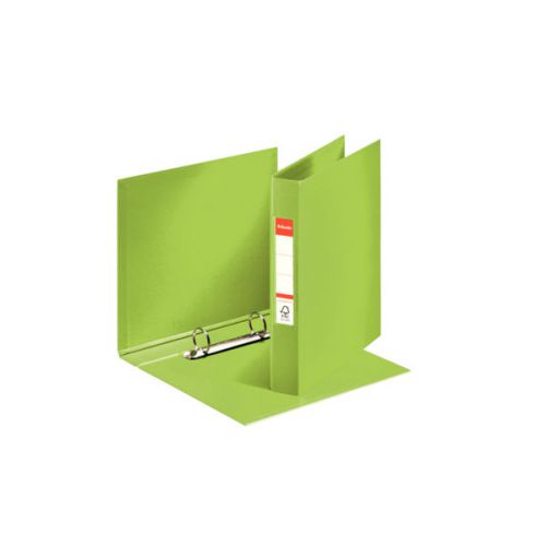 Esselte VIVIDA Ring Binder A5, Polypropylene, 25 mm, 2 Round Ring mechanism, VIVIDA Green - Outer carton of 10
