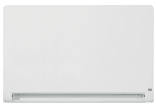 Nobo Impression Pro Glass Magnetic Whiteboard Concealed Pen Tray 1260x710mm White 1905192 - NB50212