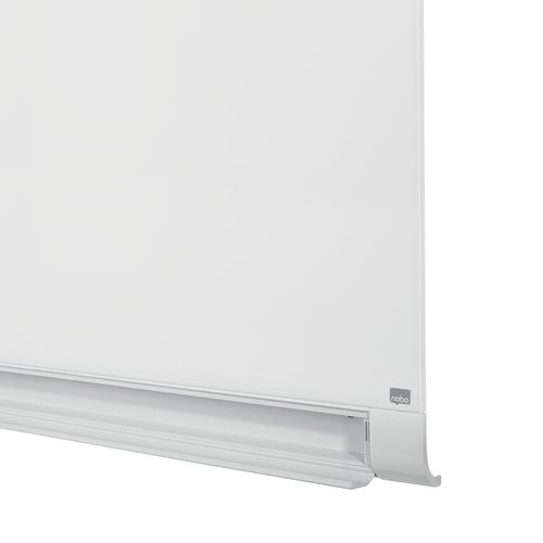 Nobo Impression Pro Glass Magnetic Whiteboard Concealed Pen Tray 1260x710mm White 1905192