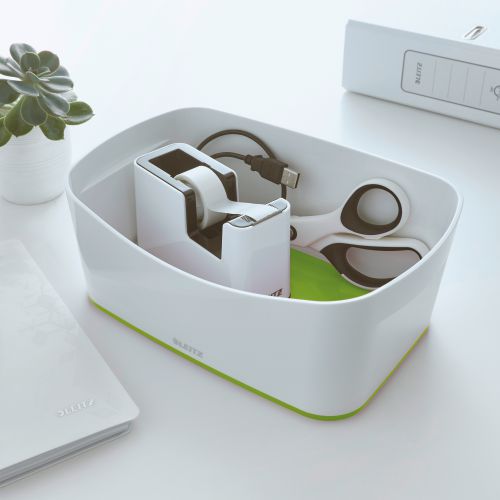 Leitz Mybox Storage Tray White/Green