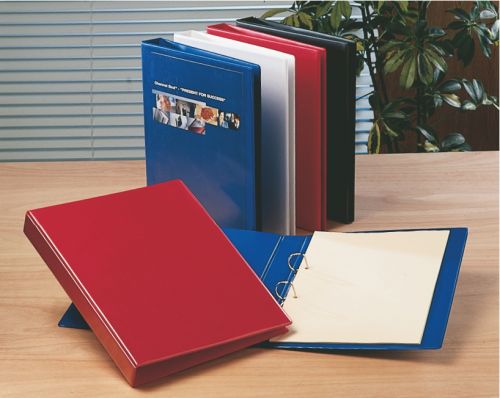 Esselte Essentials PVC Presentation Binder A4 25mm- Red - Outer carton of 10