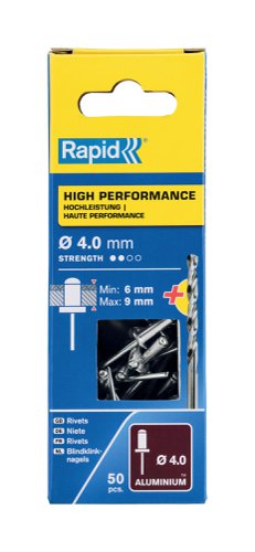 Rapid High performance rivet Ø4.0 x 12 mm
