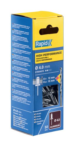Rapid High performance rivet Ø4.0 x 18 mm