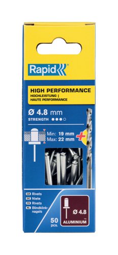 Rapid High performance rivet Ø4.8 x 25 mm