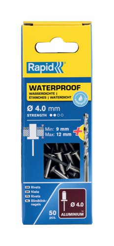 Rapid Waterproof rivet Ø4.0 x 16 mm