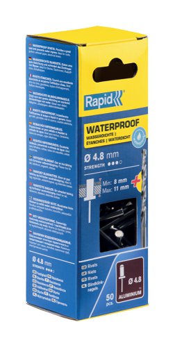 Rapid Waterproof rivet Ø4.8 x 14 mm