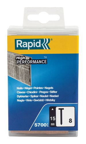 Rapid No. 8 Brad nail 15 mm