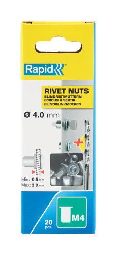 Rapid Rivet nuts M4