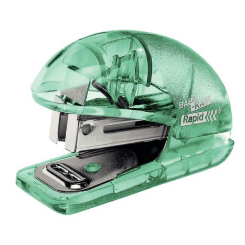 Rapid Colour Ice Mini Stapler F4 Green