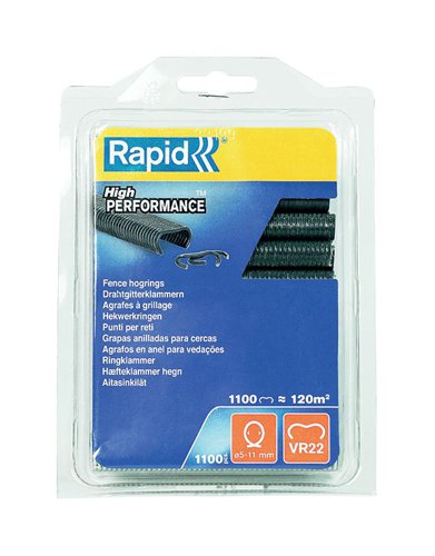Rapid VR22 Fence Hogrings Grey