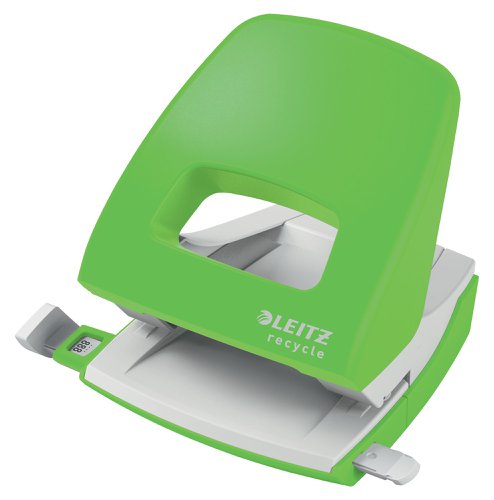 Leitz NeXXt Recycle Hole Punch 30 Sheets Green - 50030055