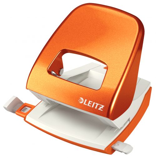 Leitz  NeXXt  WOW 2 Hole Punch Metallic Orange 50081044