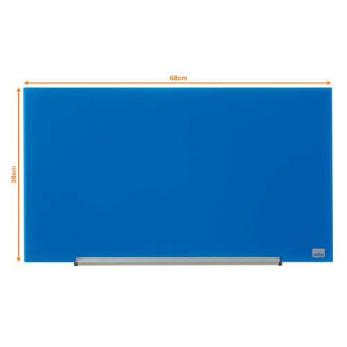 Nobo Impression Pro 31” Glassboard  Blue
