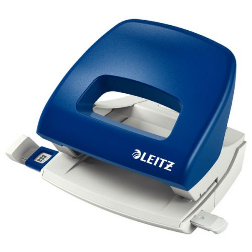Leitz NeXXt Small Office Hole Punch 16 sheets. Blue
