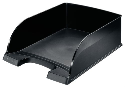 Leitz Plus Letter Tray Jumbo A4 Portrait Black 52330095