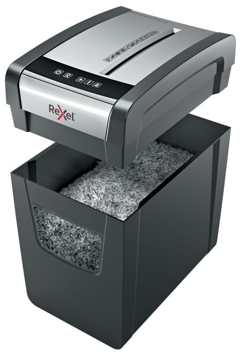 Rexel Momentum X312-SL Slimline Cross-Cut P-3 Shredder 2104574 - ACCO Brands - RX52332 - McArdle Computer and Office Supplies