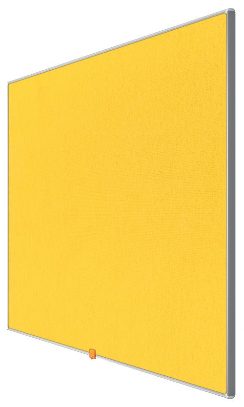 Nobo Impression Pro 40” Felt Yellow Noticeboard Pin Boards DW9603