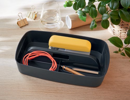 Leitz MyBox Cosy Organiser Tray with handle Small, Storage 52664089 Buy online at Office 5Star or contact us Tel 01594 810081 for assistance
