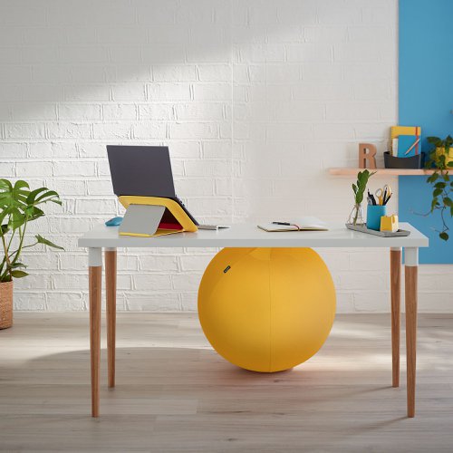 Leitz Ergo Cosy Active Sitting Ball Warm Yellow 52790019 LZ12952 Buy online at Office 5Star or contact us Tel 01594 810081 for assistance