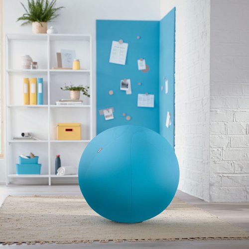Leitz Ergo Cosy Active Sitting Ball Calm Blue 52790061 LZ12953 Buy online at Office 5Star or contact us Tel 01594 810081 for assistance