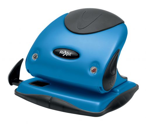Rexel Choices P225 2 Hole Punch Blue Hole Punches PR3144