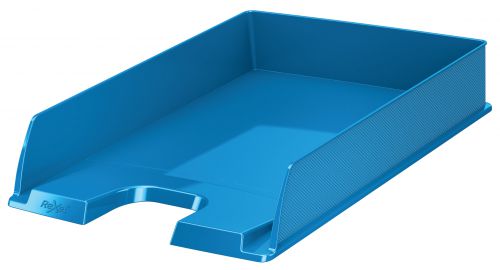 Rexel Choices Letter Tray, A4, Blue - Outer carton of 10