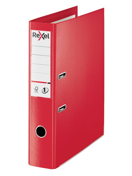 Rexel Choices LAF Pp Fc 75mm Red