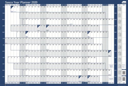 Sasco Year Planner Unmounted BX10