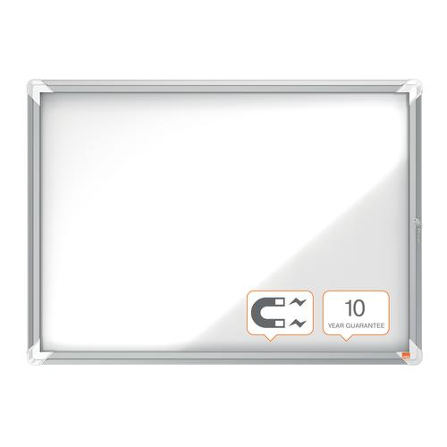 Nobo Premium Plus Magnetic Lockable Notice Board 8xA4 1902559
