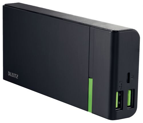 Leitz Complete USB High Speed Power Bank 10400 Black