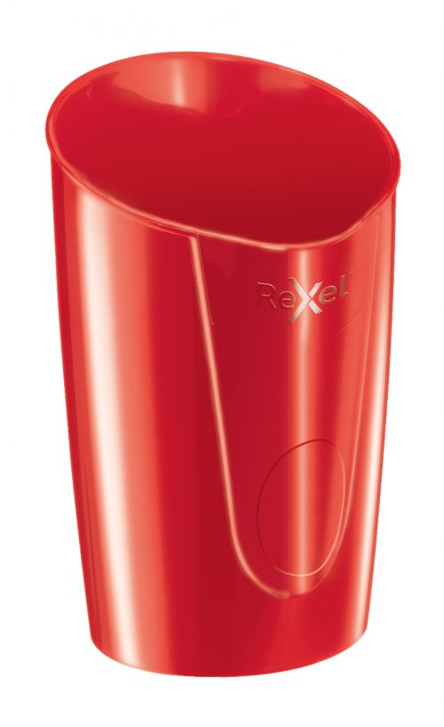 Rexel Choices Pen Pot, Red - Outer carton of 6
