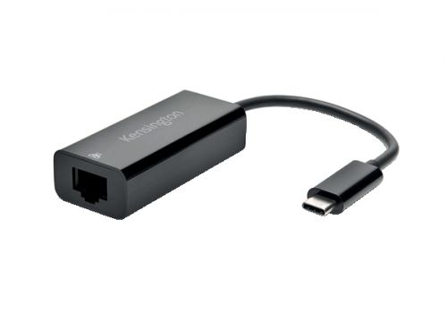 Kensington Adapter CA1100E USB-C Ethernet - Black