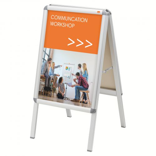 Nobo 1902207 A2 A-Board Clip Frame Poster Display | 31173J | ACCO Brands