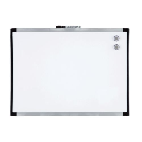 Nobo Small Magnetic Whiteboard 585x430mm Assorted - Outer carton of 4