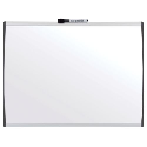 Nobo Small Magnetic Whiteboard with Arched Frame 585x430mm Grey