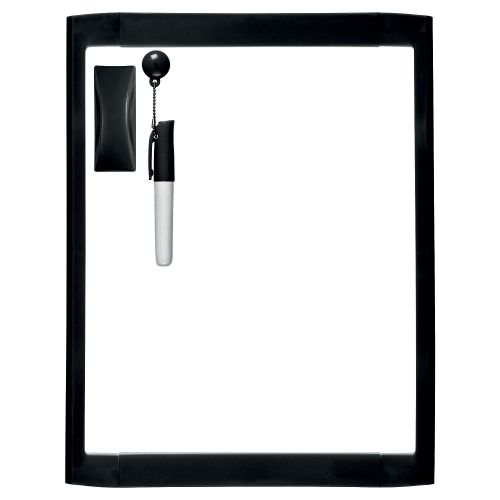Nobo Mini Magnetic Whiteboard with Coloured Frame 216x280mm Assorted - Outer carton of 6