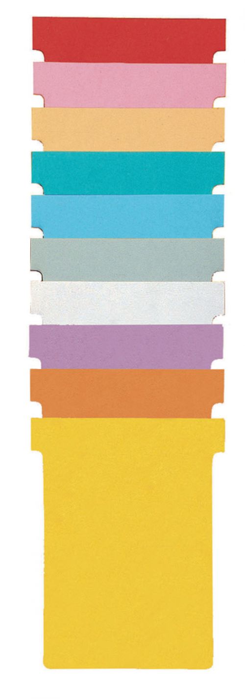 Nobo T-Cards A110 White Size 1 (Pack of 100) - Outer carton of 5