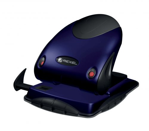 Rexel Precision P240 2 Hole Punch Assorted 40 Sheet Capacity and Retractable Paper Guide