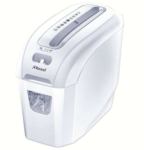 Rexel ProSecure Shredder White, 5 sheet capacity, 7.5L Bin, P4, White