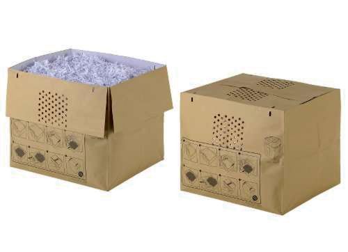 Rexel Expandable Shredder Waste Sacks Auto+ 500X/M (Pack 50)